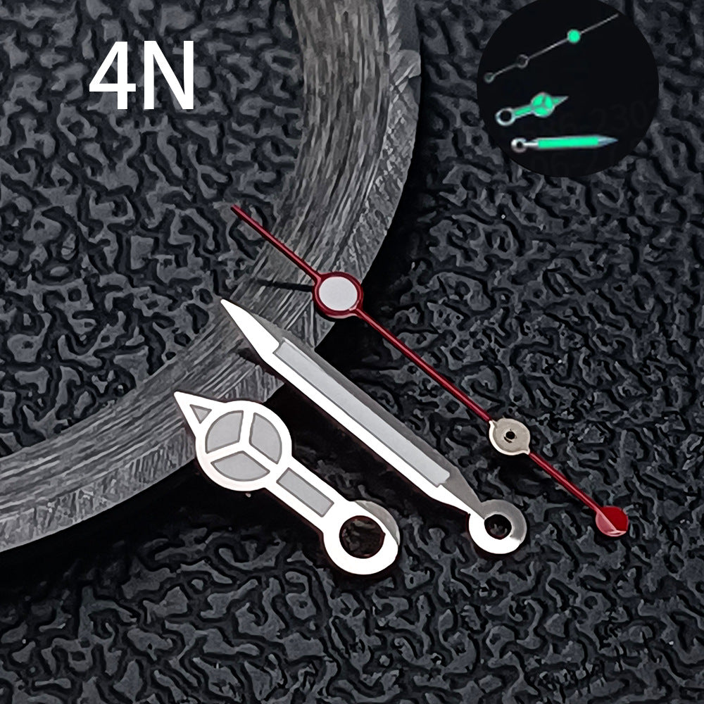NH35 Hands, Vintage Green Luminous Watch Hands