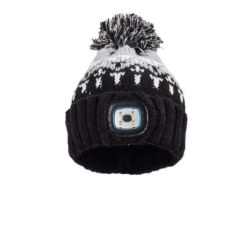 Outdoor Night Running Ear-protecting Cap Light
