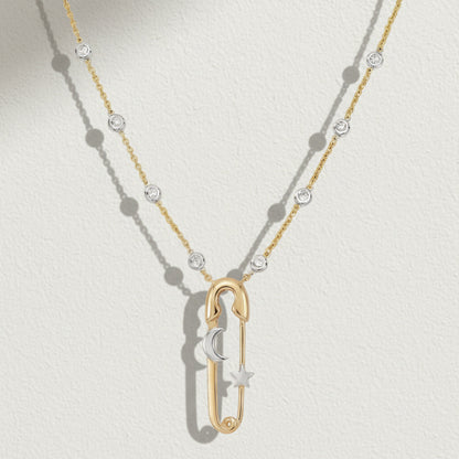 Fashionable Pin-shaped Necklace For Women