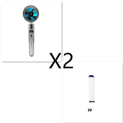 360 Rotating Water Saving Shower Head