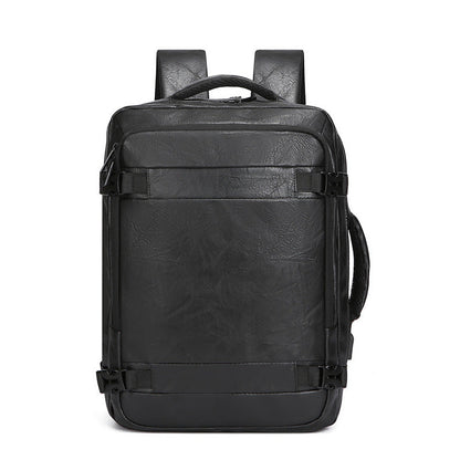 Multi-functional Scalable Computer Bag Solid Color