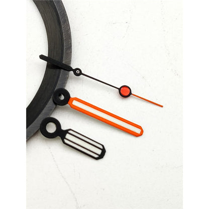 Oak Three-hand Watch Hands Raised With Green Luminous Coating NH35 Hands Compatible With NH364R Movements