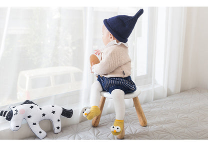 Big Eyes Cute Non-slip Children Boat Socks