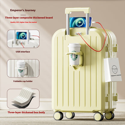 Small Lightweight Password Suitcase Durable Suitcase Trolley Case