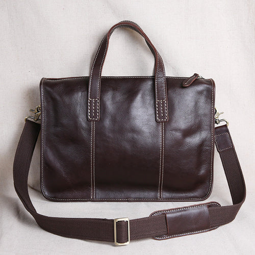 Vintage Leather Business Briefcase