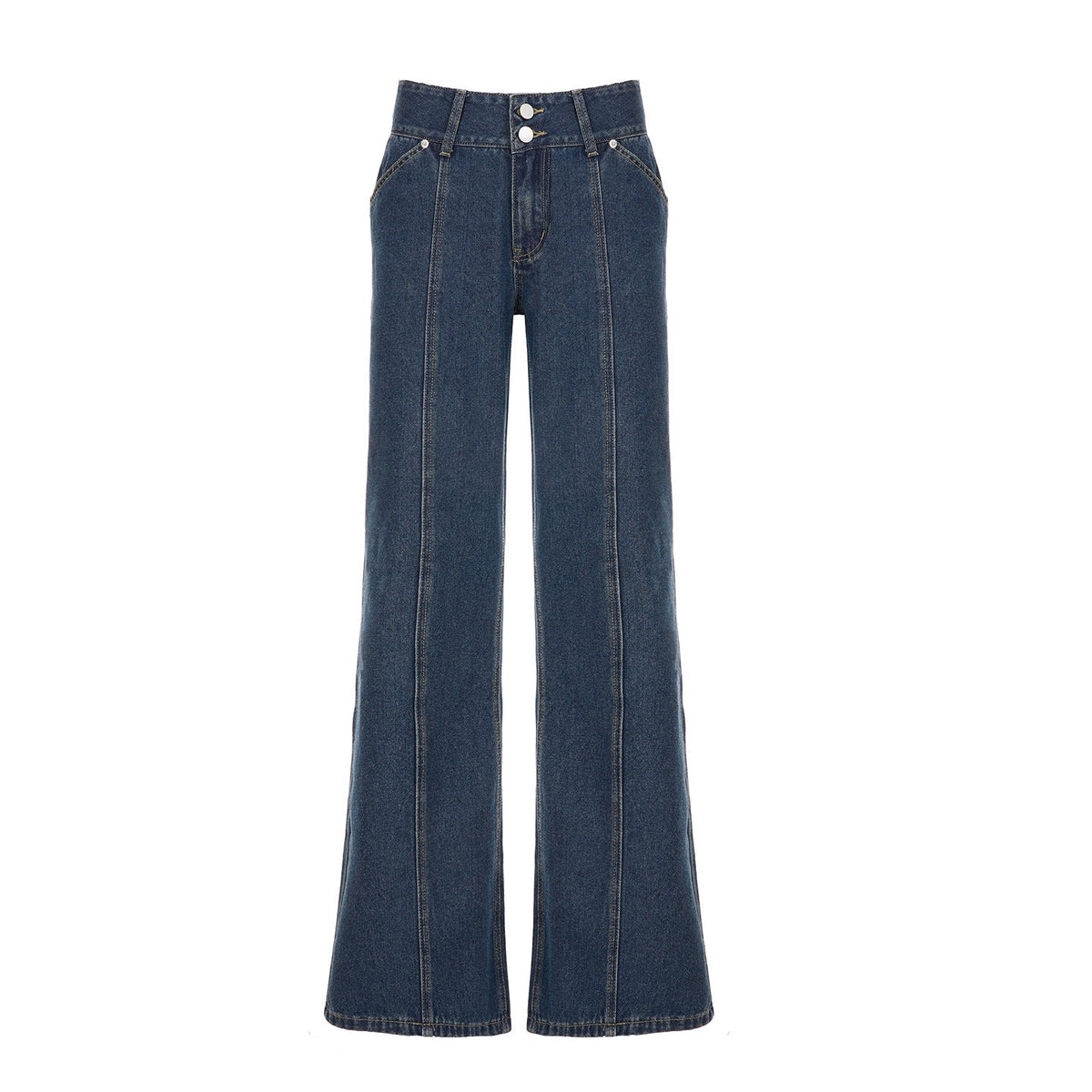 American-style Vintage Slimming Design Skinny Jeans