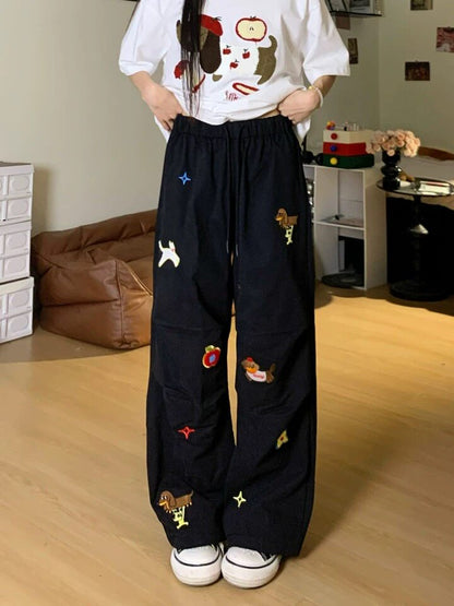 Women's Versatile Loose Straight-leg Work Pants