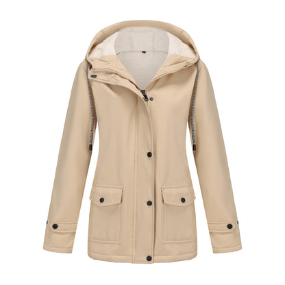 Women's Anorak Composite Fleece-lined Waterproof Jacket