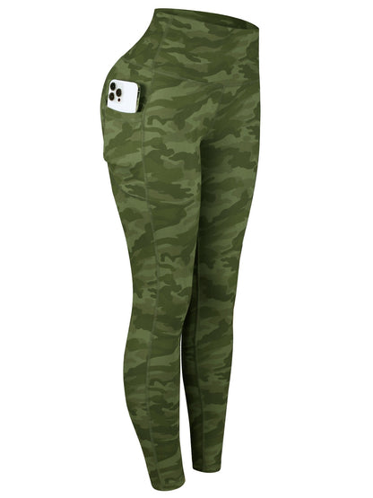 Solid-color Side-pocket Running And Yoga Pants With A Bare-feel Fit