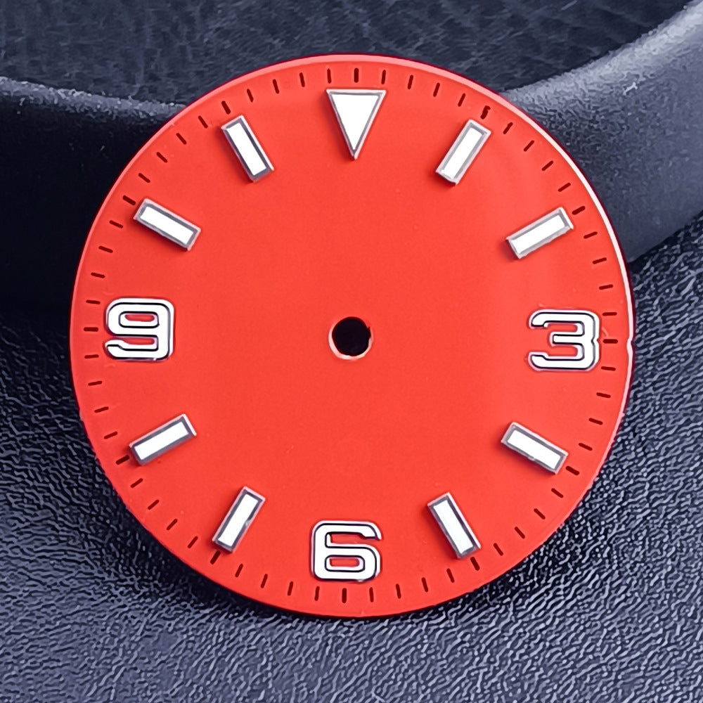 Enamel-faced Luminous Watch Dial