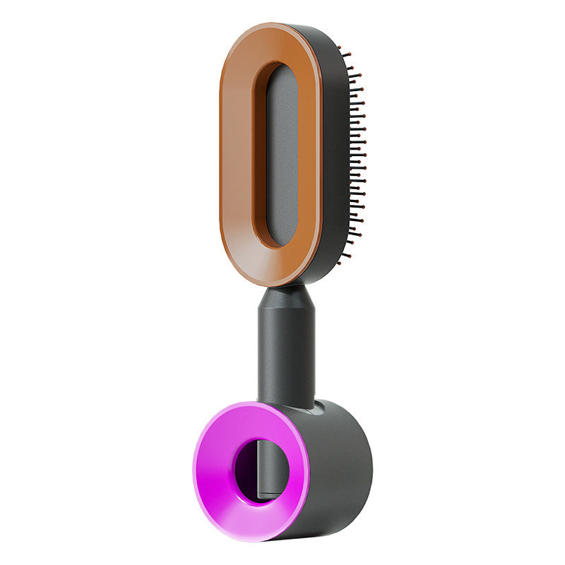 Self Cleaning Hair Brush One-key Airbag Massage