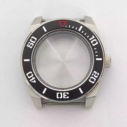 43mm 316 Stainless Steel Aluminum Bezel Watch Case Accessory