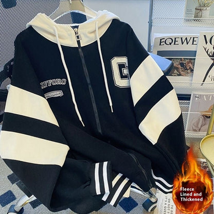 Hooded Coat Sweatshirt Women