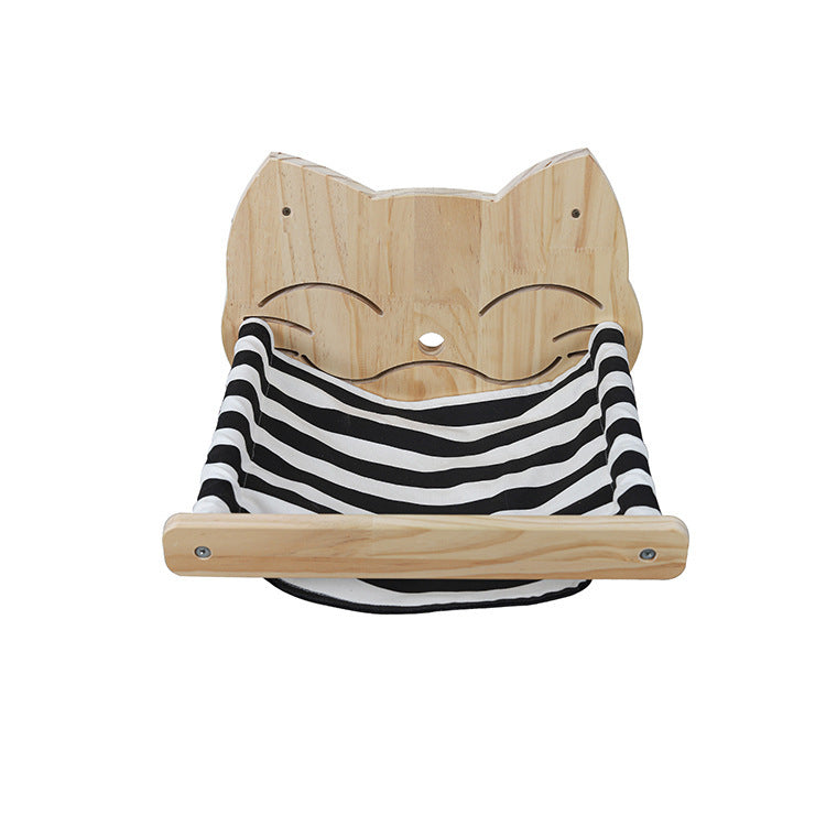 Cat climbing frame solid wood