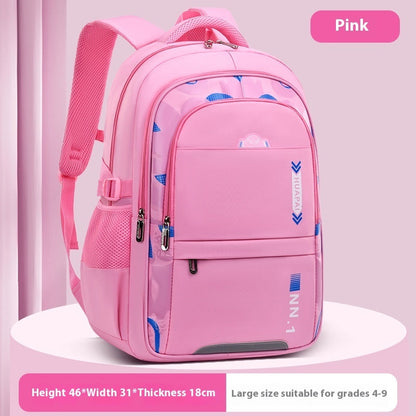 Children's Junior And Middle School Students Large Capacity Backpack