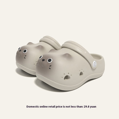 Children's Closed Toe Home Outdoor Slippers