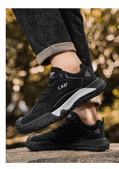 2026 New Men's Safety Work Shoes, Comfortable Versatile Mesh Casual Sneakers, Anti-slip Wear-resistant Working Footwear