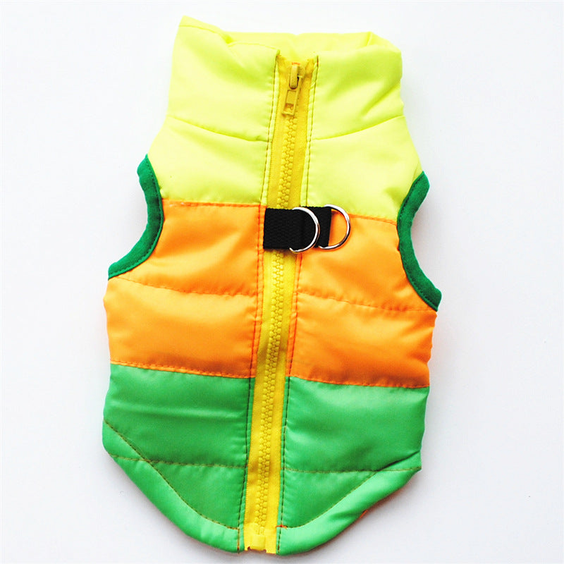 Winter Clothing Pet Clothes Vest Padded Jacket