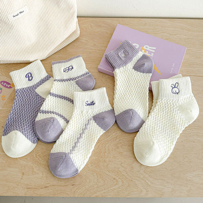 Womens Short, Breathable Mesh Ankle Socks