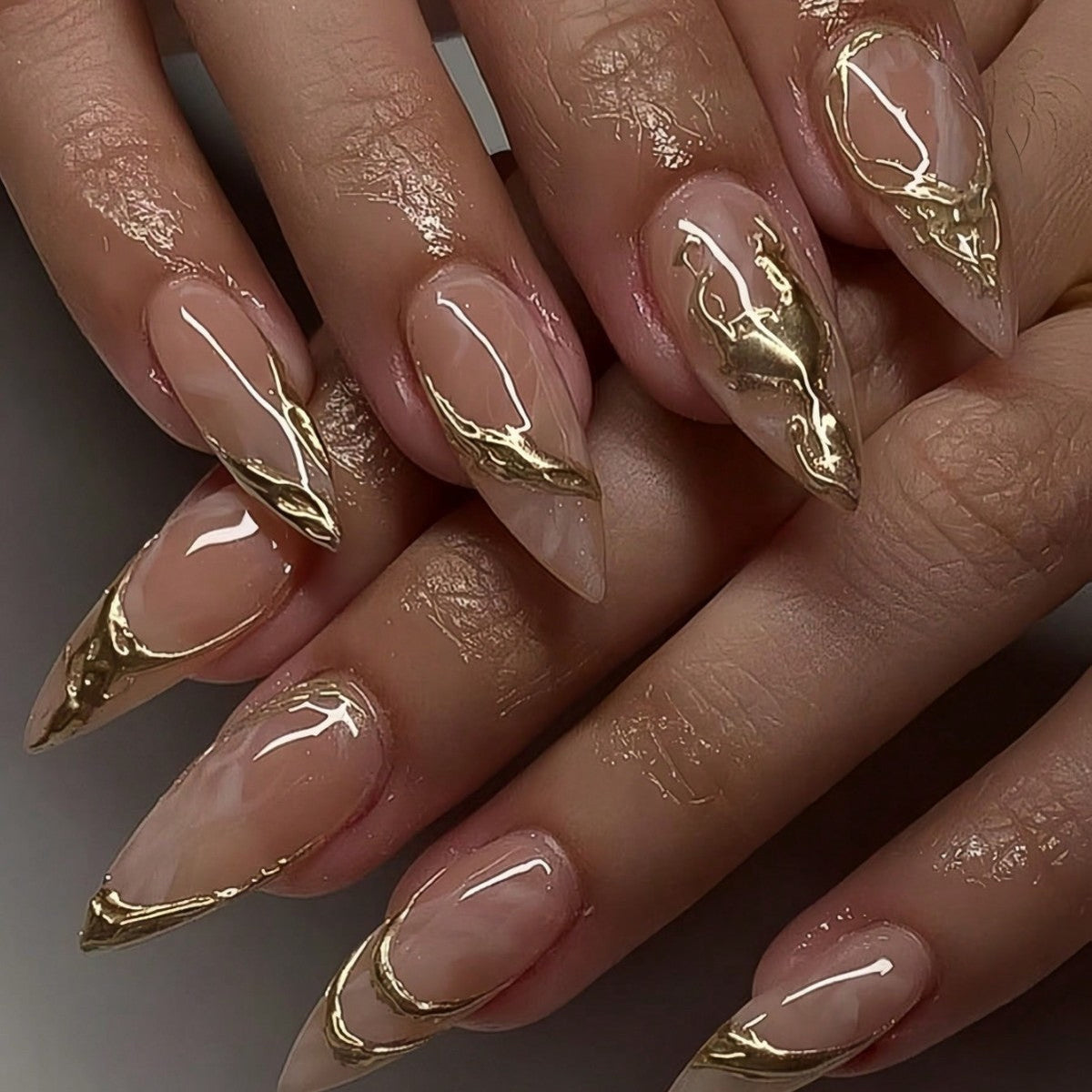 3D Relief Epoxy Wearable Nails