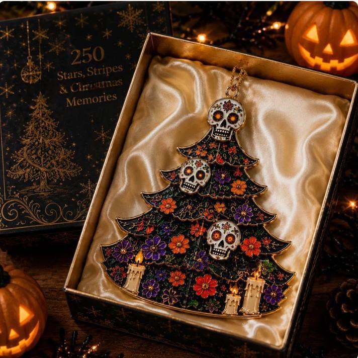 Halloween Christmas Tree Acrylic Decorations
