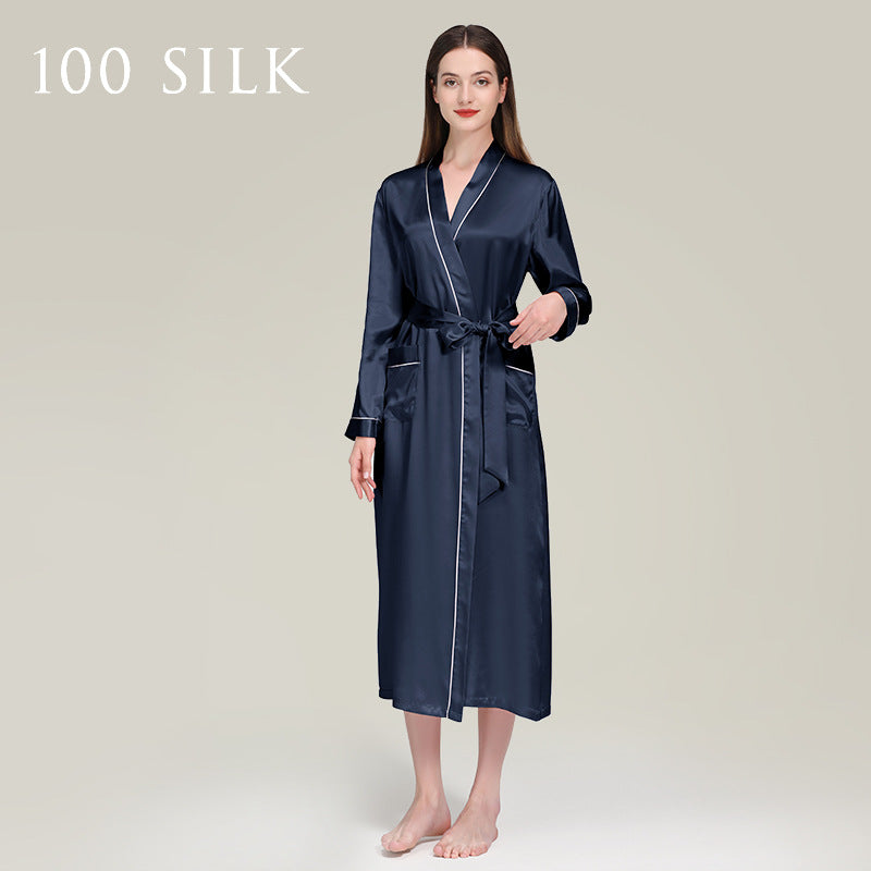Summer Long Womens Loungewear Morning Robe