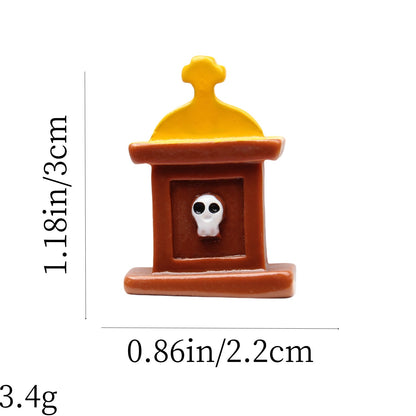 3D Halloween Decorations Ghost Skull And Pumpkin