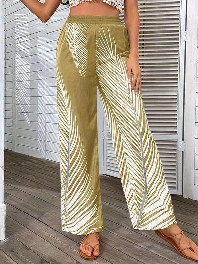 Stylish Printed Wide Leg Pants for Comfortable Fashion
