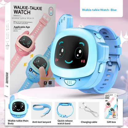 Kids Watch Intercom With Sliding Cover Multi-functional