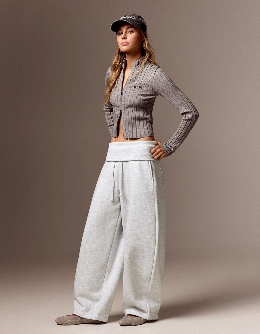 Women's Drawstring Elastic Sports Casual Pants