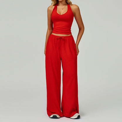 Brushed Yoga Set Quick-drying Workout Outfit