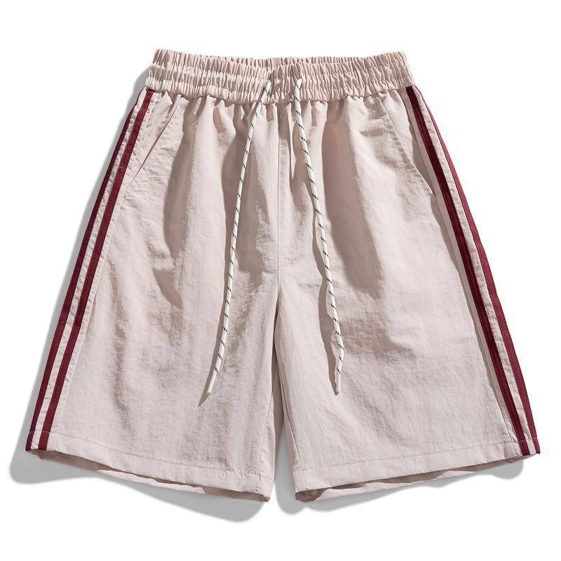 American Vintage Stripe Sports Shorts Men