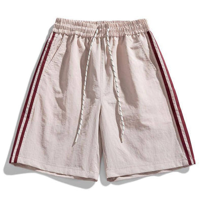 American Vintage Stripe Sports Shorts Men