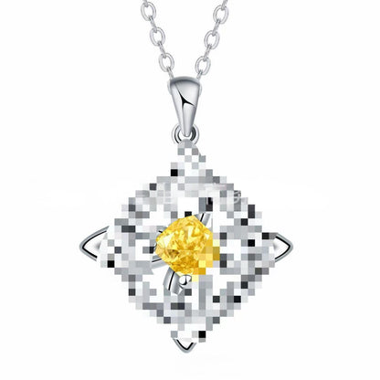 Mystical Birthstone Witches' Knot Necklace