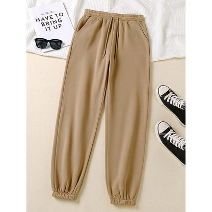 Relaxed-fit Jogger Sweatpants Trendy And Versatile Long Pants