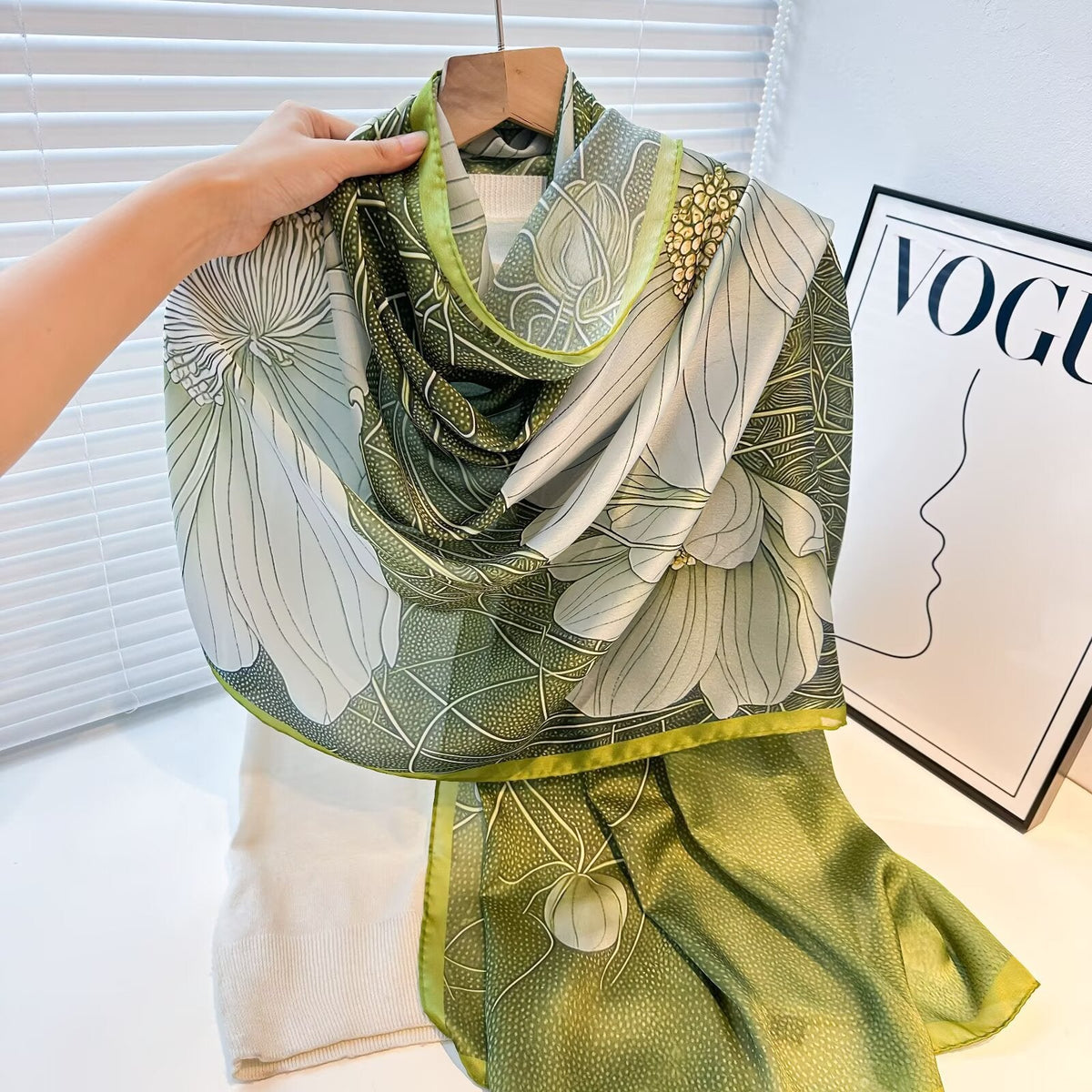 Silk Sun-protection Versatile Beach Scarf