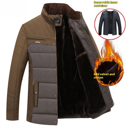 Middle-aged Cotton-padded Clothes