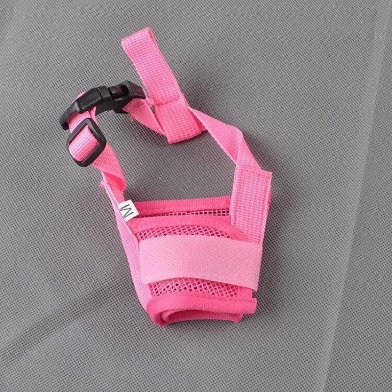 Dog Safety Muzzle Muzzel Adjustable Biting Barking Chewing