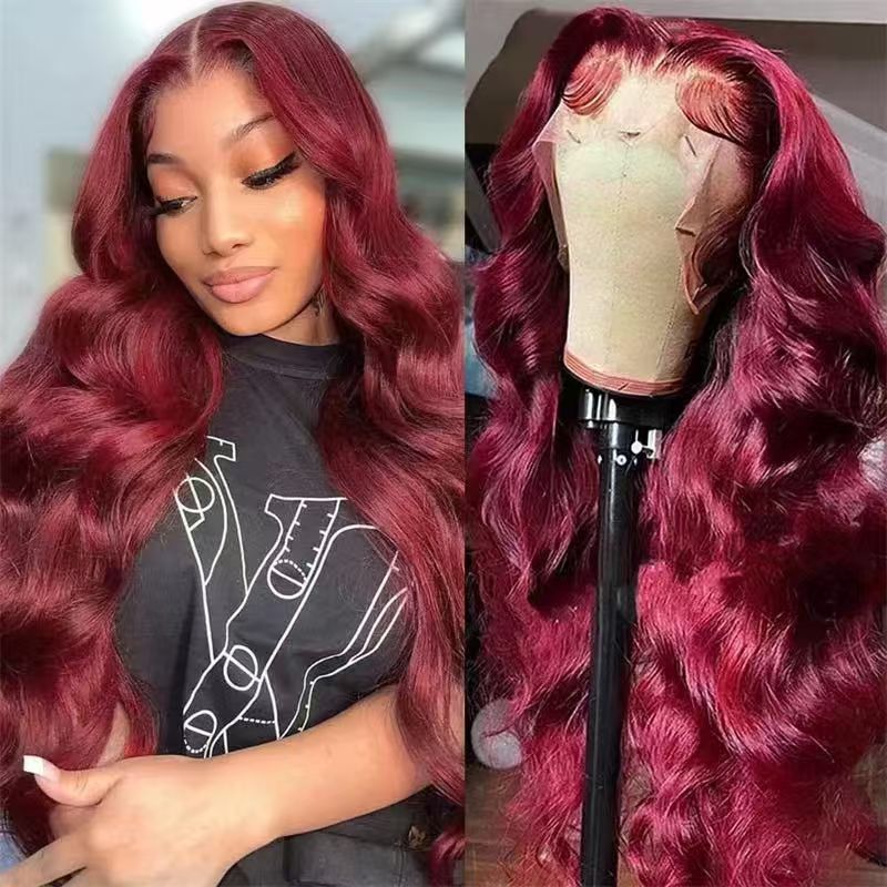 Women's Synthetic Piano-colored With Brown Highlights Long Wavy Hair Gradient Style
