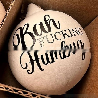 Holiday Christmas Ball Prank Decorations