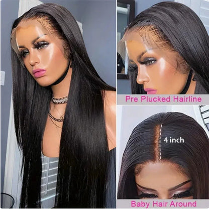 Glueless Wig Human Hair Straight Wig