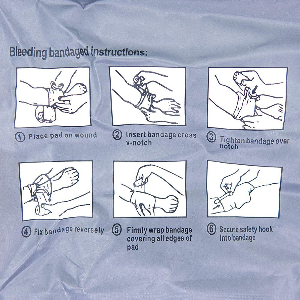 Simple And Portable Outdoor Training Hemostatic Bandage