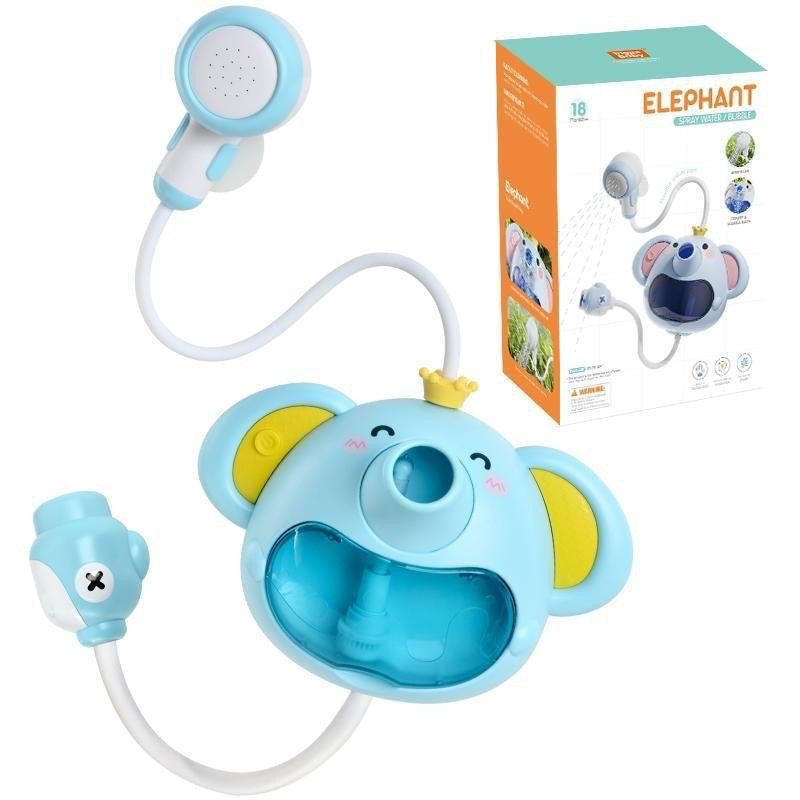 Electric Elephant Shower Bubble Machine Bath Toys