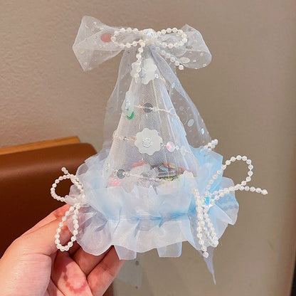 Cherry Cake Style Lace Hair Clip