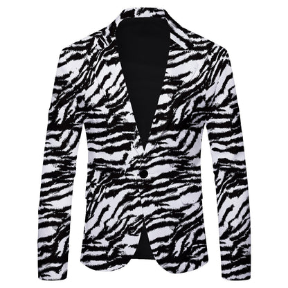 Mens Spring New Arrival Top Commuter Casual Blazer Mens Plus-Size British-style Suit For Men
