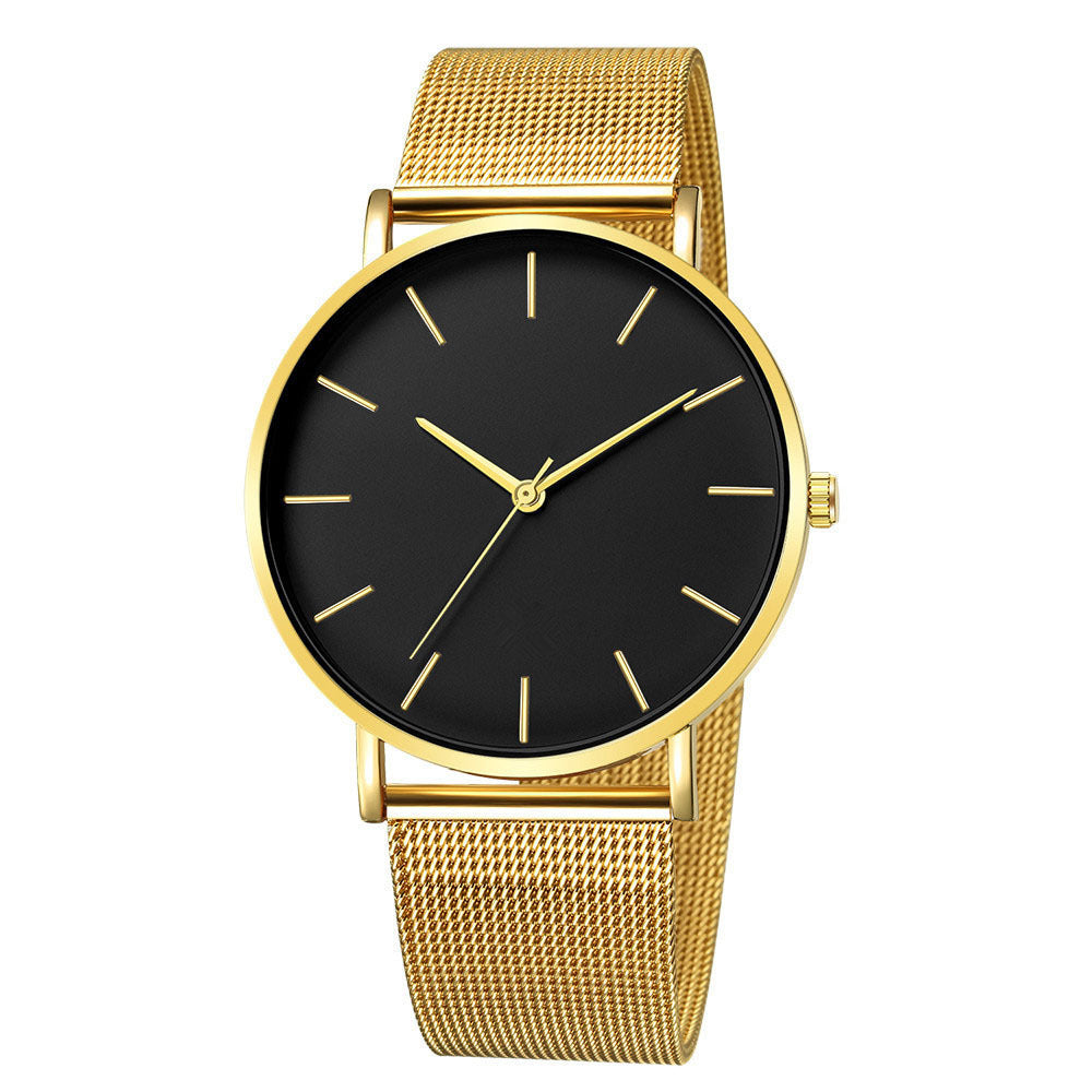 Men's Watch Simple And Stylish Mesh Strap Style