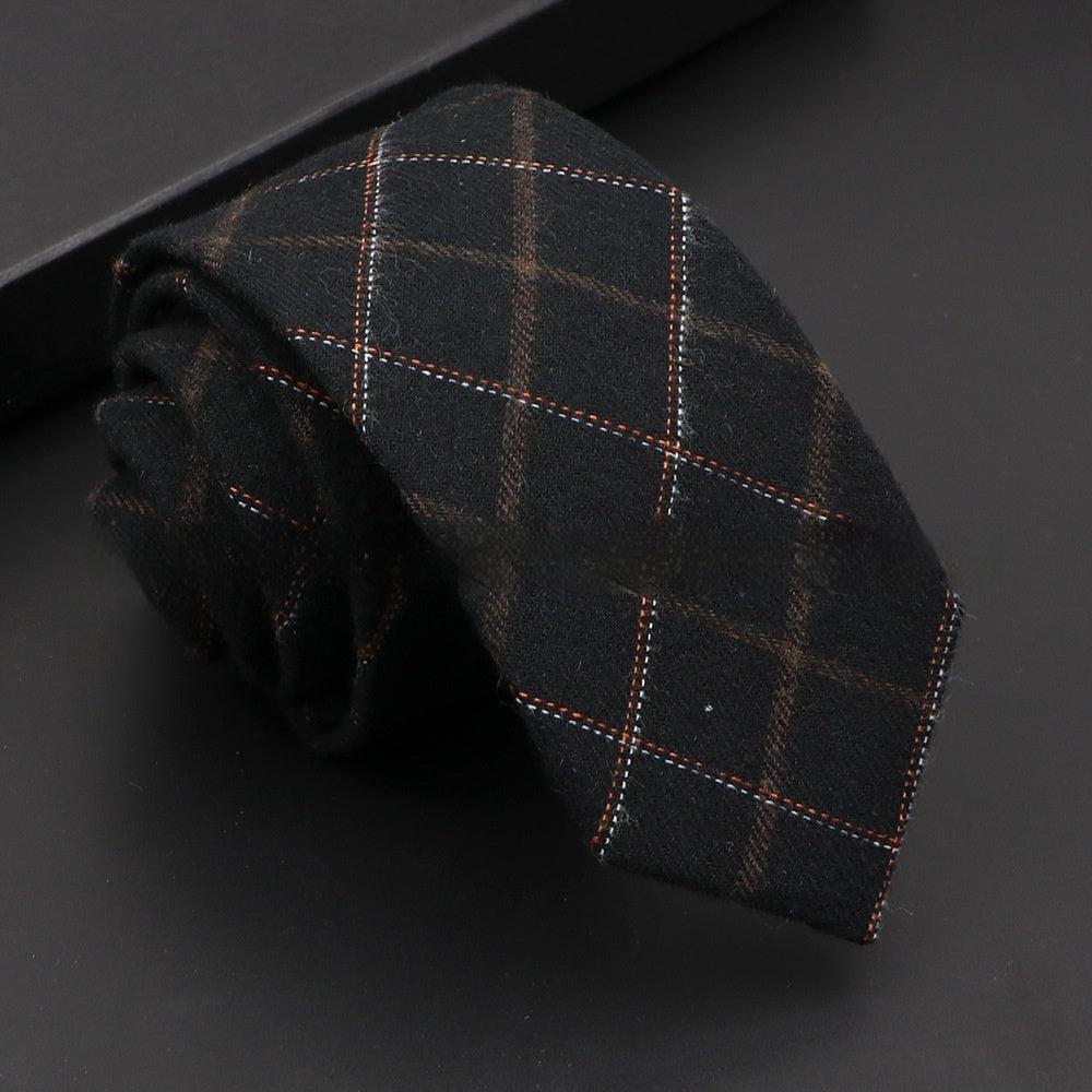 Woolen Korean Casual Necktie Accessories