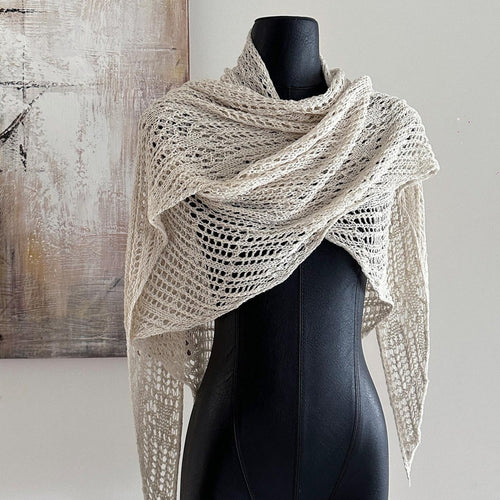 Hollow-out Outerwear Sun-protection Triangular Shawl Scarf