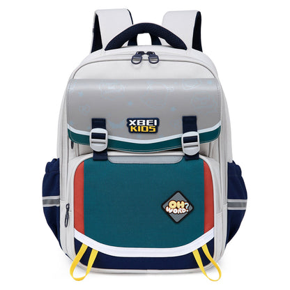 Schoolbag Burden Reduction Spine Protection Lightweight And Large Capacity Backpack