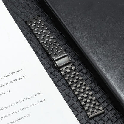 Colorful Five-bead Stainless Steel Strap